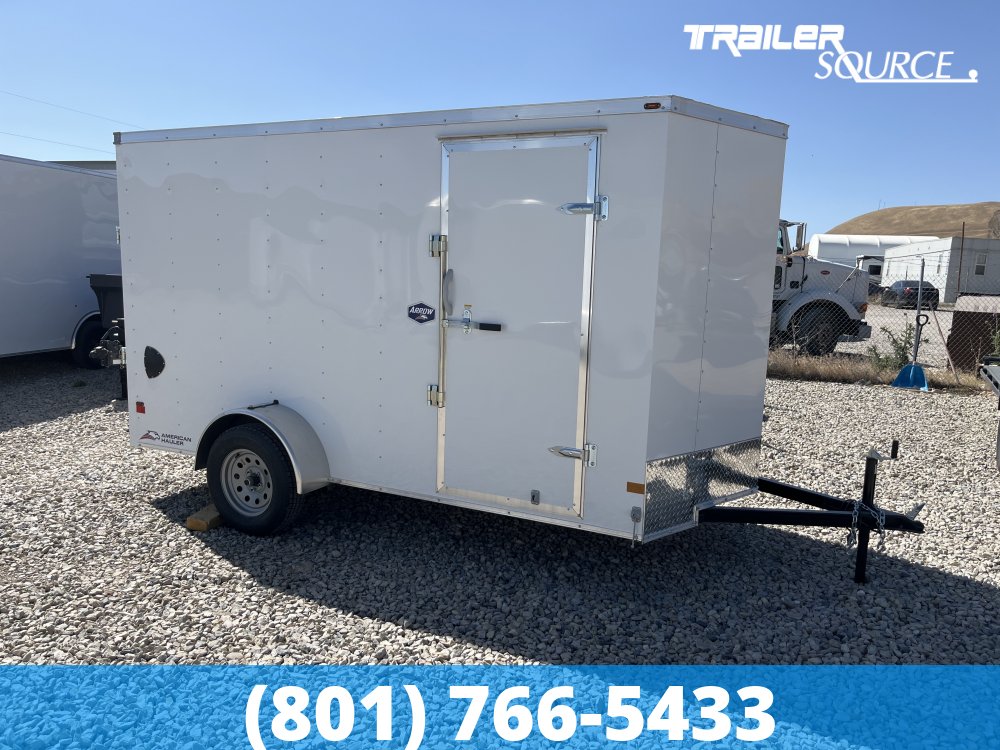 6x12 American Hauler Arrow Single Axle Enclosed Cargo