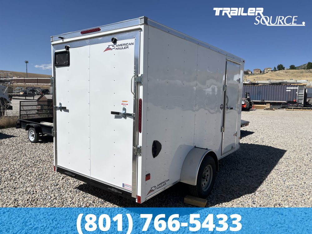 6x12 American Hauler Arrow Single Axle Enclosed Cargo