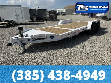 7x20 Diamond C HDT 207 Tilt Trailer - 15.5K GVWR - 14 Ply Tires