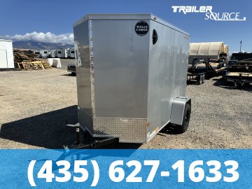 5x8 Wells Cargo Fast Trac Deluxe 6'0" Interior Single Axle Enclosed Cargo