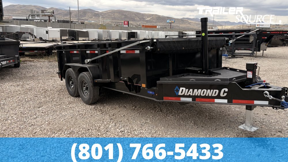 7x14 Diamond C LPT 207  15.5K Dump