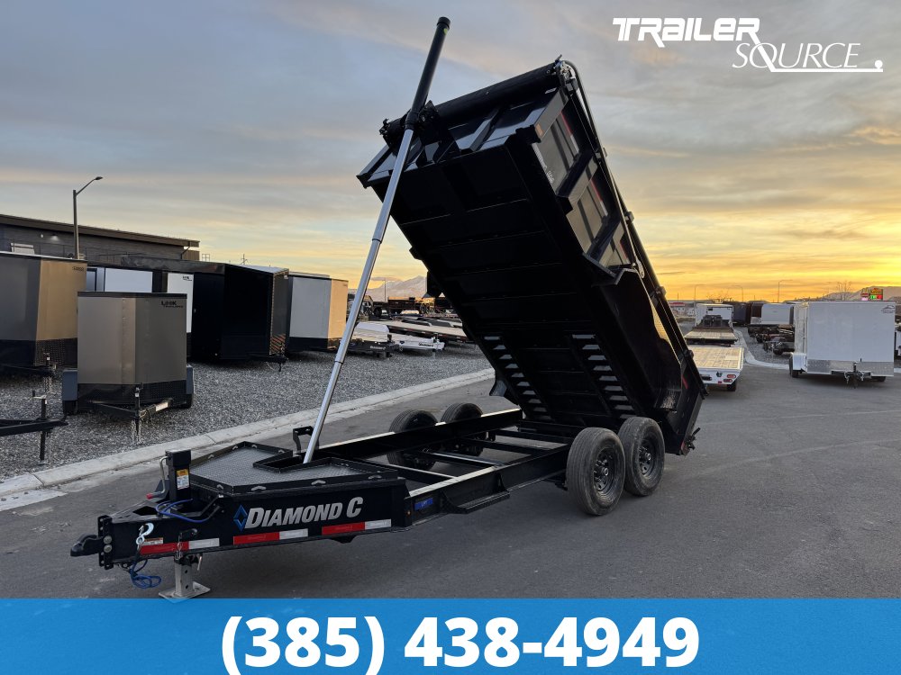 7x14 Diamond C LPT 207  15.5K Dump