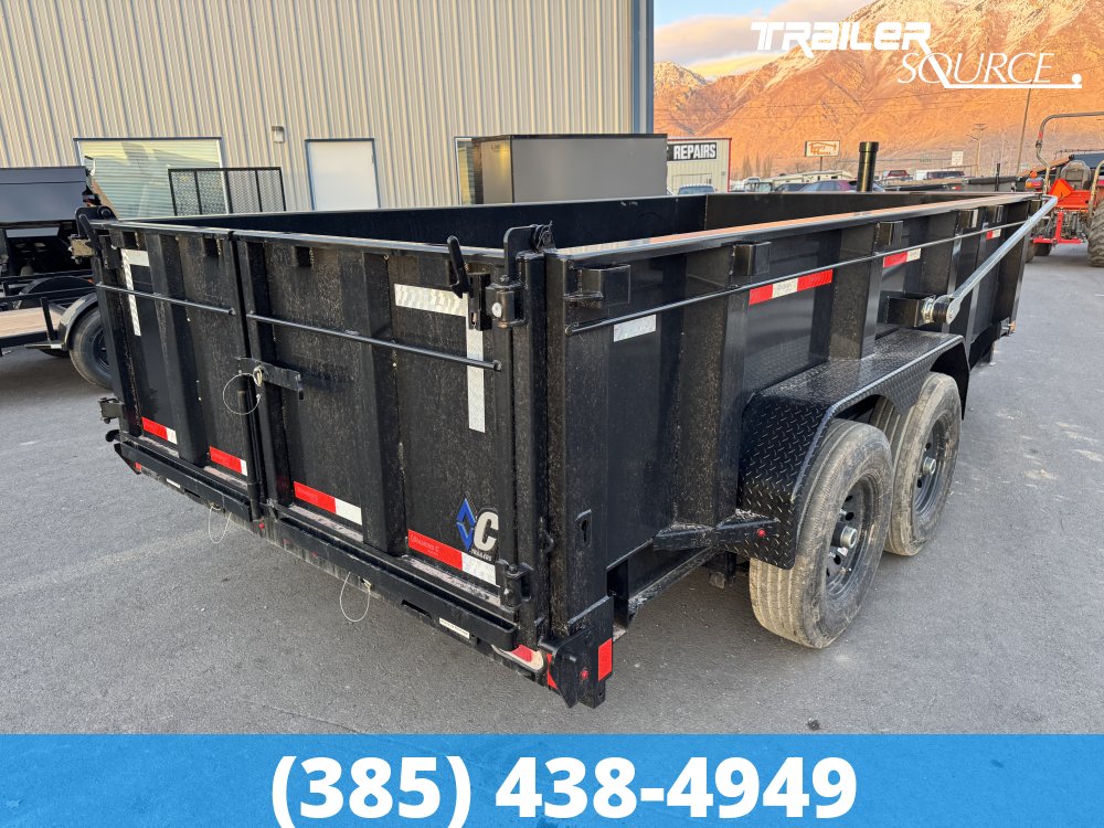 7x14 Diamond C LPT 207  15.5K Dump