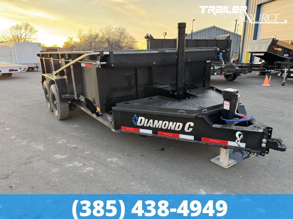 7x14 Diamond C LPT 207  15.5K Dump