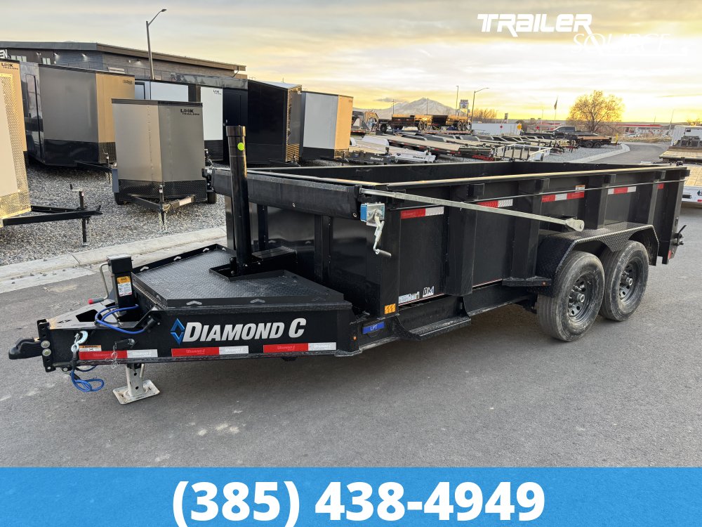 7x14 Diamond C LPT 207  15.5K Dump