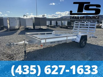 7x14 Bear Track BTU Aluminum Utility Trailer - 3.5K GVWR - Side Rails