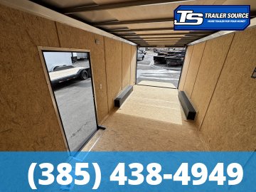 8.5x20 Look ST DLX Enclosed Cargo Trailer - 7'0" Interior - 7K GVWR - .080 PolyCor, Alloy Wheels, Black Out Package
