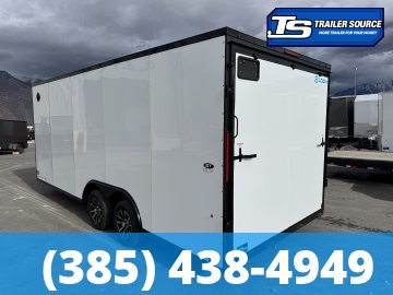 8.5x20 Look ST DLX Enclosed Cargo Trailer - 7'0" Interior - 7K GVWR - .080 PolyCor, Alloy Wheels, Black Out Package