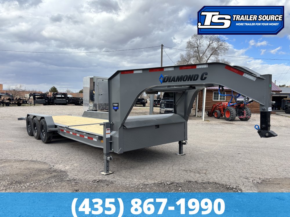 7x26 Diamond C HDT-GN 307 Gooseneck Tilt Trailer - 24K GVWR -