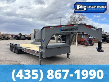 7x26 Diamond C HDT-GN 307 Gooseneck Tilt