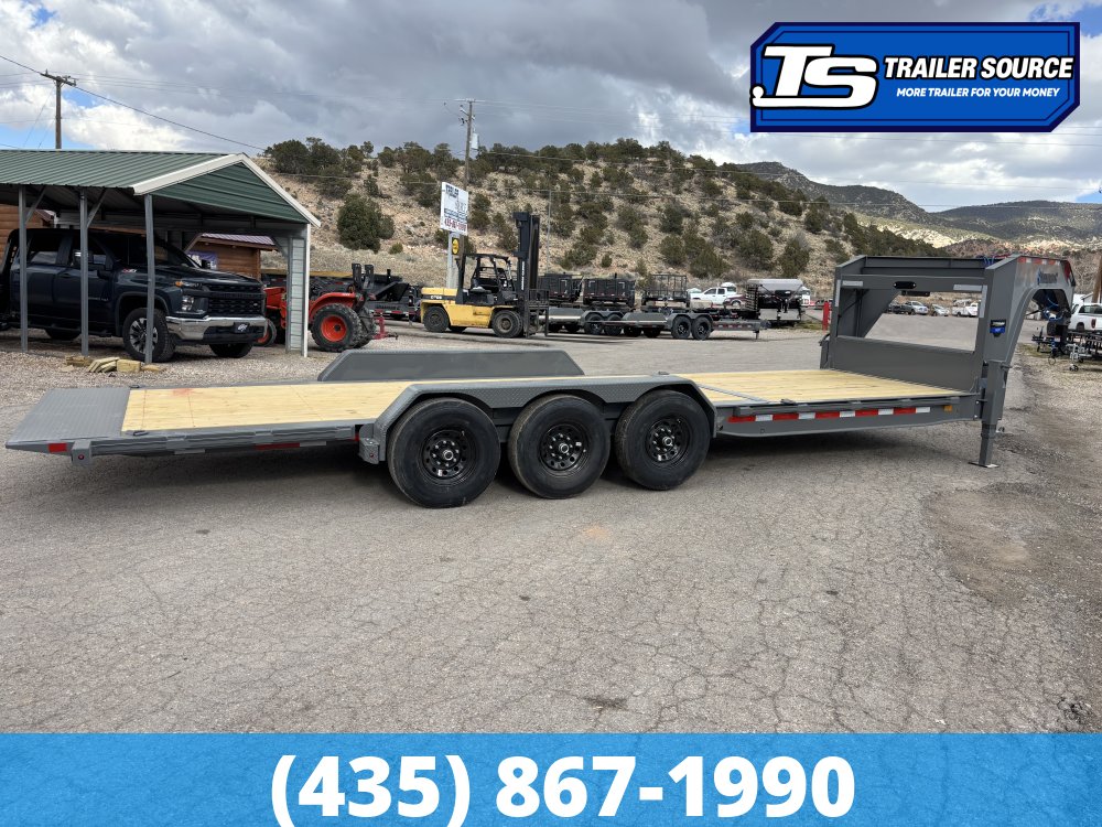 7x26 Diamond C HDT-GN 307 Gooseneck Tilt Trailer - 24K GVWR -