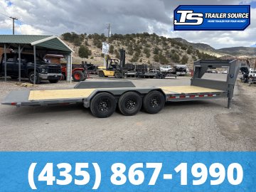 7x26 Diamond C HDT-GN 307 Gooseneck Tilt Trailer - 24K GVWR -