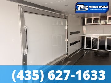 8.5x24 Alcom EZ Hauler Premium Enclosed Cargo Trailer - 10K GVWR - E-Track, Rubber Coin Floor, Ultimate Escape Door, Upper Cabinet, Vinyl Ceiling, Vinyl Walls