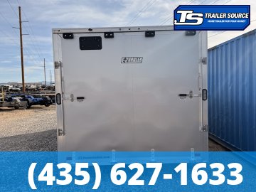 8.5x24 Alcom EZ Hauler Premium Enclosed Cargo Trailer - 10K GVWR - E-Track, Rubber Coin Floor, Ultimate Escape Door, Upper Cabinet, Vinyl Ceiling, Vinyl Walls