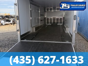 8.5x24 Alcom EZ Hauler Premium Enclosed Cargo Trailer - 10K GVWR - E-Track, Rubber Coin Floor, Ultimate Escape Door, Upper Cabinet, Vinyl Ceiling, Vinyl Walls