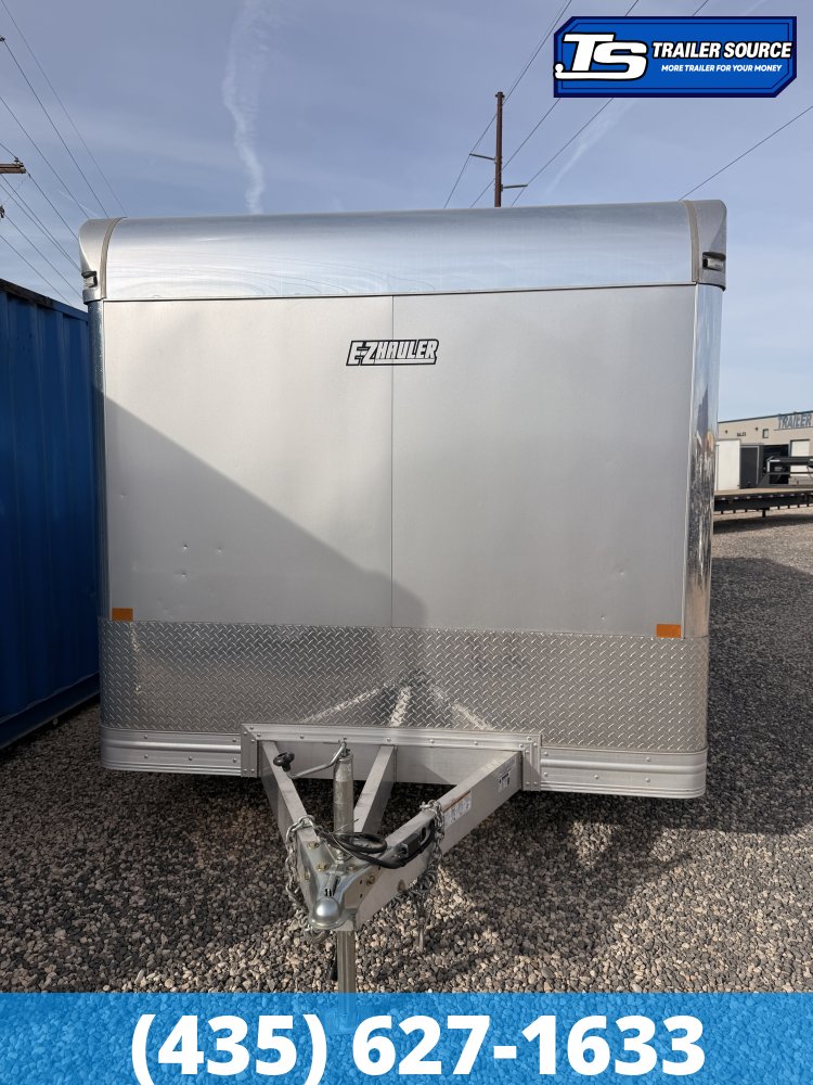 8.5x24 Alcom EZ Hauler Premium Enclosed Cargo Trailer - 10K GVWR - E-Track, Rubber Coin Floor, Ultimate Escape Door, Upper Cabinet, Vinyl Ceiling, Vinyl Walls