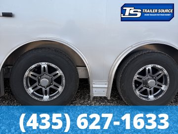 8.5x24 Alcom EZ Hauler Premium Enclosed Cargo Trailer - 10K GVWR - E-Track, Rubber Coin Floor, Ultimate Escape Door, Upper Cabinet, Vinyl Ceiling, Vinyl Walls