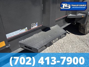7x14 Diamond C LPT 208 Dump Trailer - 32" Sides - 18K GVWR - 18 Ply Tires, 7 Gauge Floor, Board Brackets, Hydraulic Jack(s)