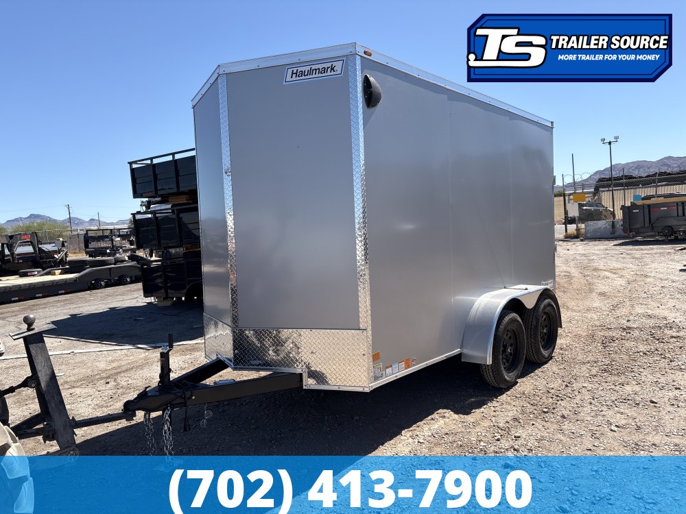 6x12 Haulmark Passport DELUXE Enclosed Cargo Trailer - 7'0" Interior - 7K GVWR - .080 PolyCor