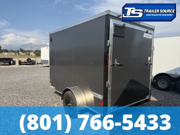 6x10 Haulmark Passport DELUXE Enclosed Cargo Trailer - 6'6" Interior - 3.5K GVWR - .080 PolyCor, Screwless Exterior