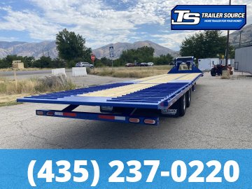 8.5x40 Diamond C FMAX-HDT 212 Pacesetter Pkg Pacesetter Pkg Gooseneck Hydraulic Dovetail Equipment Trailer - 25.9K GVWR - Alloy Wheels, Pacesetter Edition