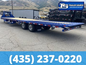 8.5x40 Diamond C FMAX-HDT 212 Pacesetter Pkg Pacesetter Pkg Gooseneck Hydraulic Dovetail Equipment Trailer - 25.9K GVWR - Alloy Wheels, Pacesetter Edition