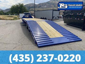 8.5x40 Diamond C FMAX-HDT 212 Pacesetter Pkg Pacesetter Pkg Gooseneck Hydraulic Dovetail Equipment Trailer - 25.9K GVWR - Alloy Wheels, Pacesetter Edition