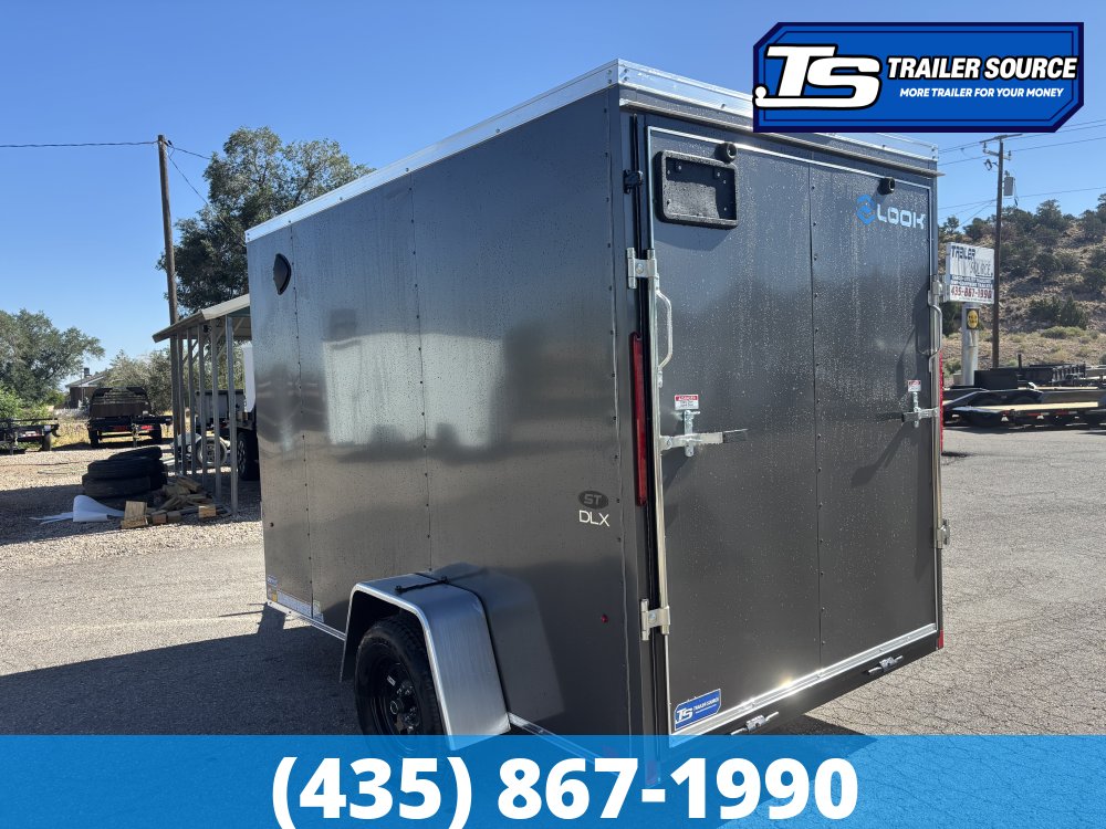 6x10 Look ST DLX Enclosed Cargo Trailer - 6'6" Interior - 3.5K GVWR -