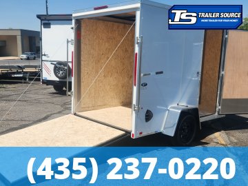 6x10 Look ST DLX Enclosed Cargo Trailer - 6'6" Interior - 3.5K GVWR - .080 PolyCor, Ramp Door