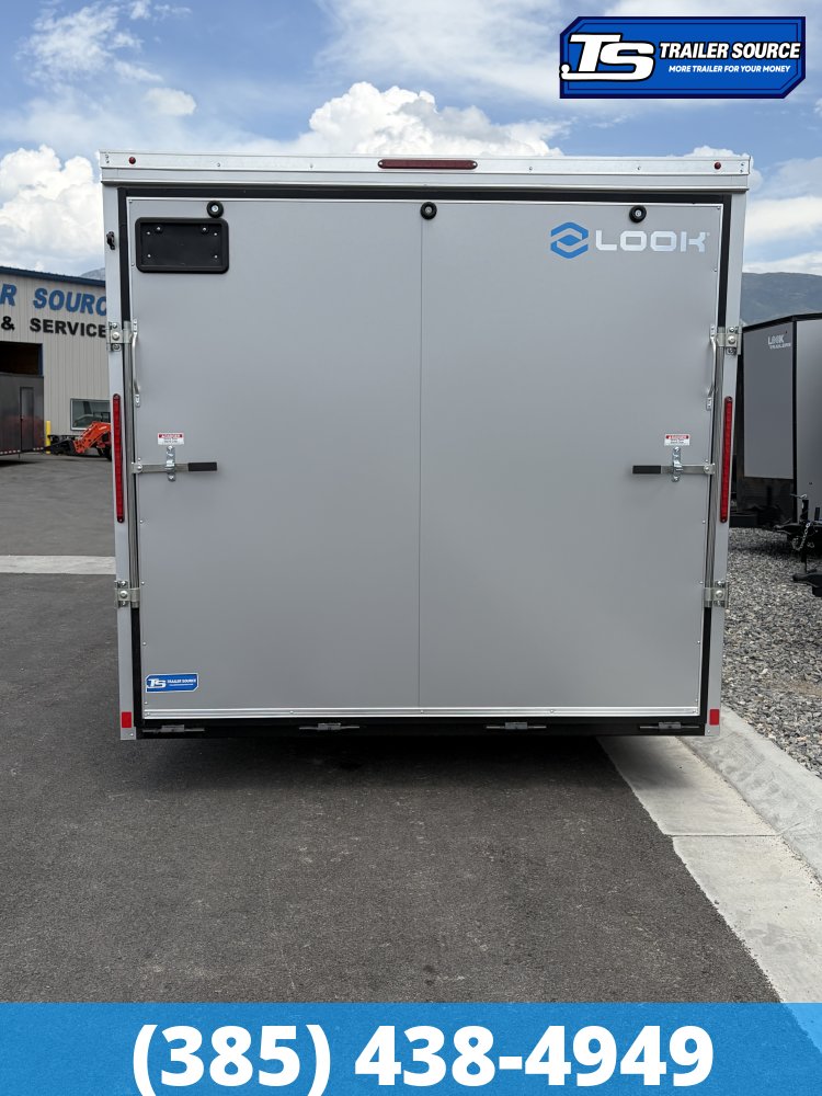 8.5x20 Look ST DLX Enclosed Cargo Trailer - 7'0" Interior - 7K GVWR - .080 PolyCor