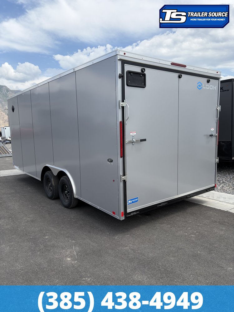 8.5x20 Look ST DLX Enclosed Cargo Trailer - 7'0" Interior - 7K GVWR - .080 PolyCor