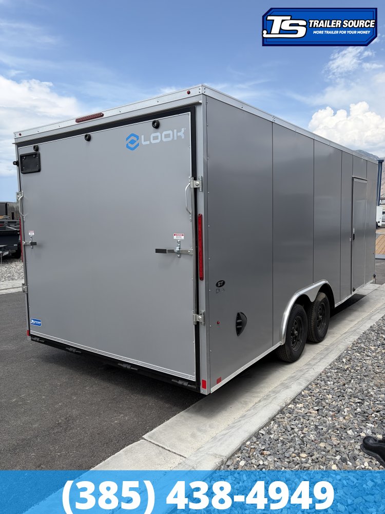 8.5x20 Look ST DLX Enclosed Cargo Trailer - 7'0" Interior - 7K GVWR - .080 PolyCor
