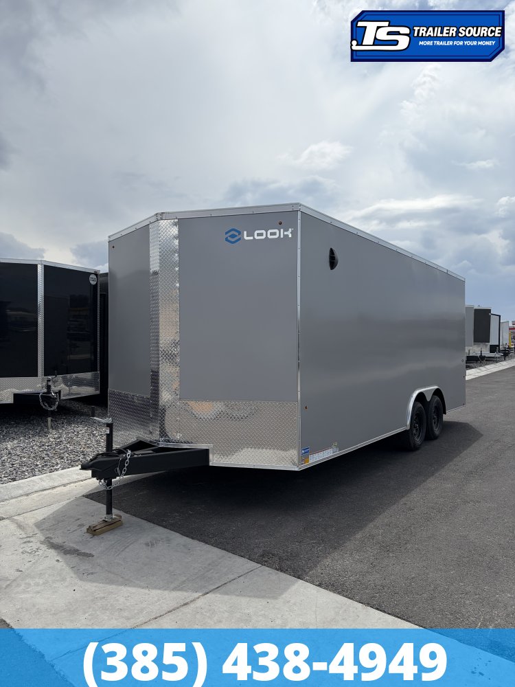8.5x20 Look ST DLX Enclosed Cargo Trailer - 7'0" Interior - 7K GVWR - .080 PolyCor