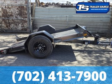 5x10 Diamond C DSA Scissor Lift Tilt Trailer - 7K GVWR -