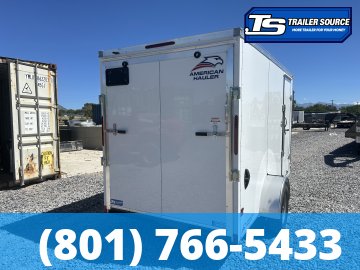 6x12 American Hauler Arrow Enclosed Cargo Trailer - 6'6" Interior - 3.5K GVWR -