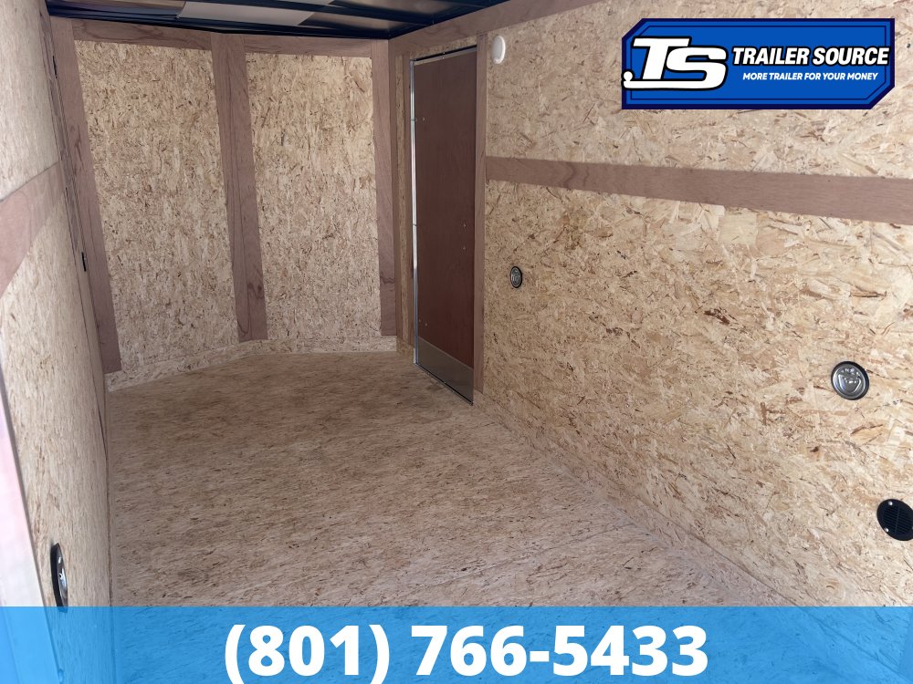 6x12 American Hauler Arrow Enclosed Cargo Trailer - 6'6" Interior - 3.5K GVWR -