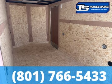 6x12 American Hauler Arrow Enclosed Cargo Trailer - 6'6" Interior - 3.5K GVWR -