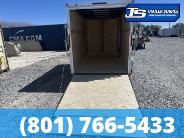 6x12 American Hauler Arrow Enclosed Cargo Trailer - 6'6" Interior - 3.5K GVWR -
