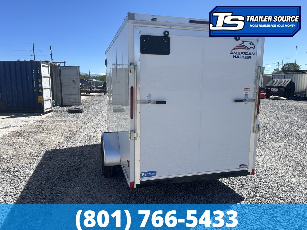 6x12 American Hauler Arrow Enclosed Cargo Trailer - 6'6" Interior - 3.5K GVWR -