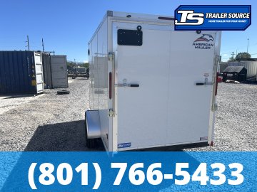 6x12 American Hauler Arrow Enclosed Cargo Trailer - 6'6" Interior - 3.5K GVWR -