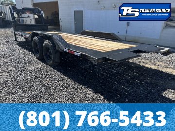 8.5x24 Horizon HET Gooseneck Tilt Trailer - 22.4K GVWR - 10K Axles, 17.5" HD Wheels, 18 Ply Tires, Torsion Axles