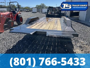 8.5x24 Horizon HET Gooseneck Tilt Trailer - 22.4K GVWR - 10K Axles, 17.5" HD Wheels, 18 Ply Tires, Torsion Axles