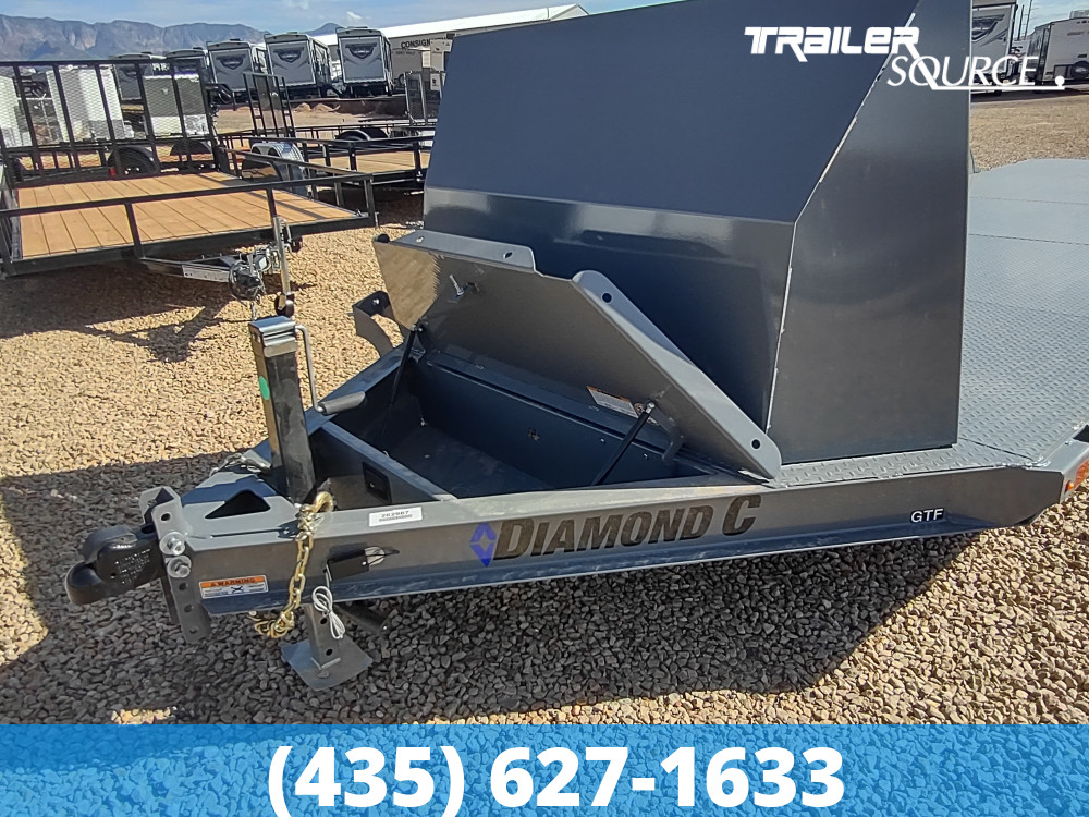 7x22 Diamond C GTF 10K Car Hauler Trailer