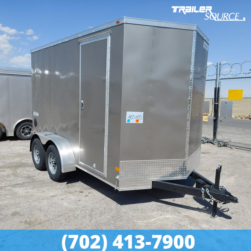 2023 Haulmark Passport DELUXE 6x12 Enclosed Cargo Trailer 7K RV Door