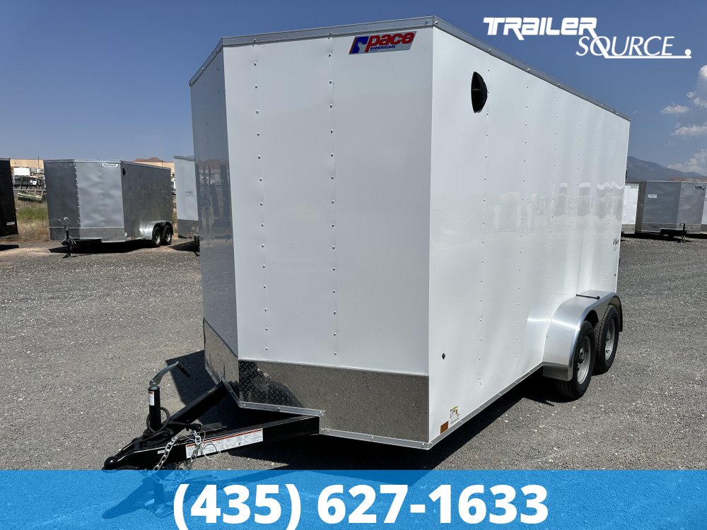 7x14 Pace American Outback DLX 7'0" Interior 7K Tandem Axle Enclosed Cargo