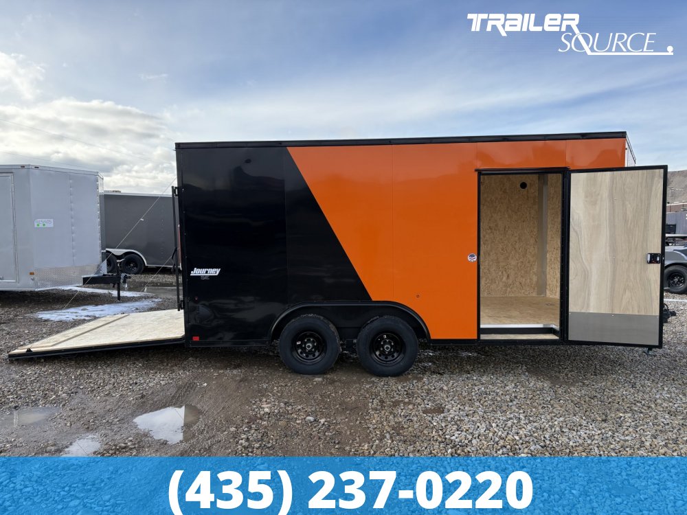 8.5x16 Pace American  7'0" Interior 10K Tandem Axle Enclosed Cargo