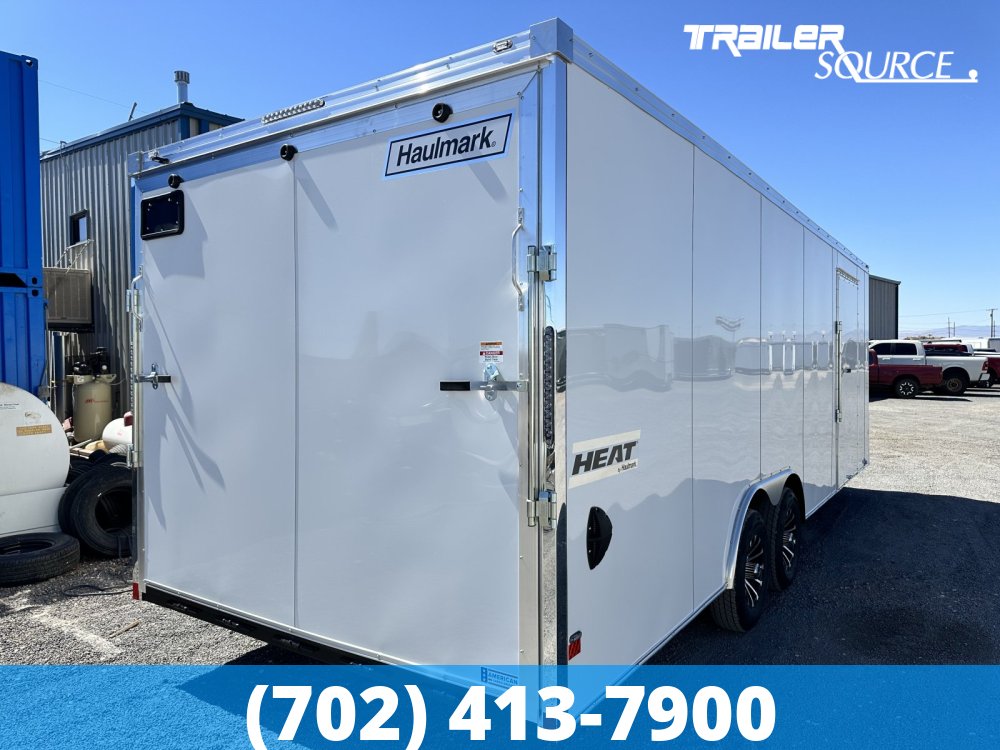 8.5x24 Haulmark Heat 7'0" Interior Enclosed Race Car Trailer