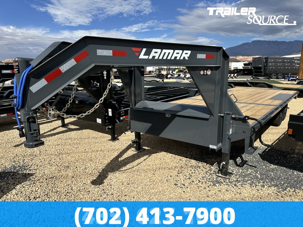 8.5x20 Lamar F8 Gooseneck Deckover  14K