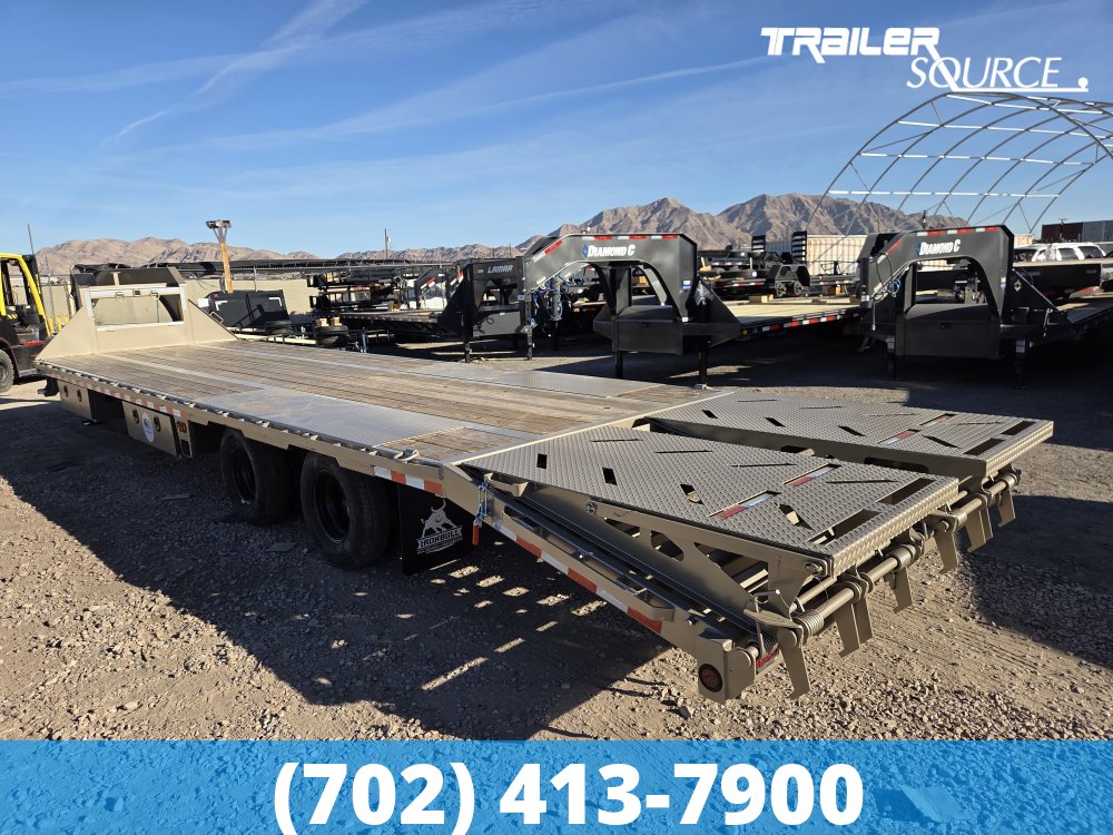 102x32 Iron Bull FLG 32' 24K Gooseneck