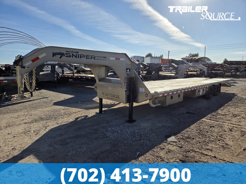 8.5x32 IronBull FLG 32' 24K Gooseneck